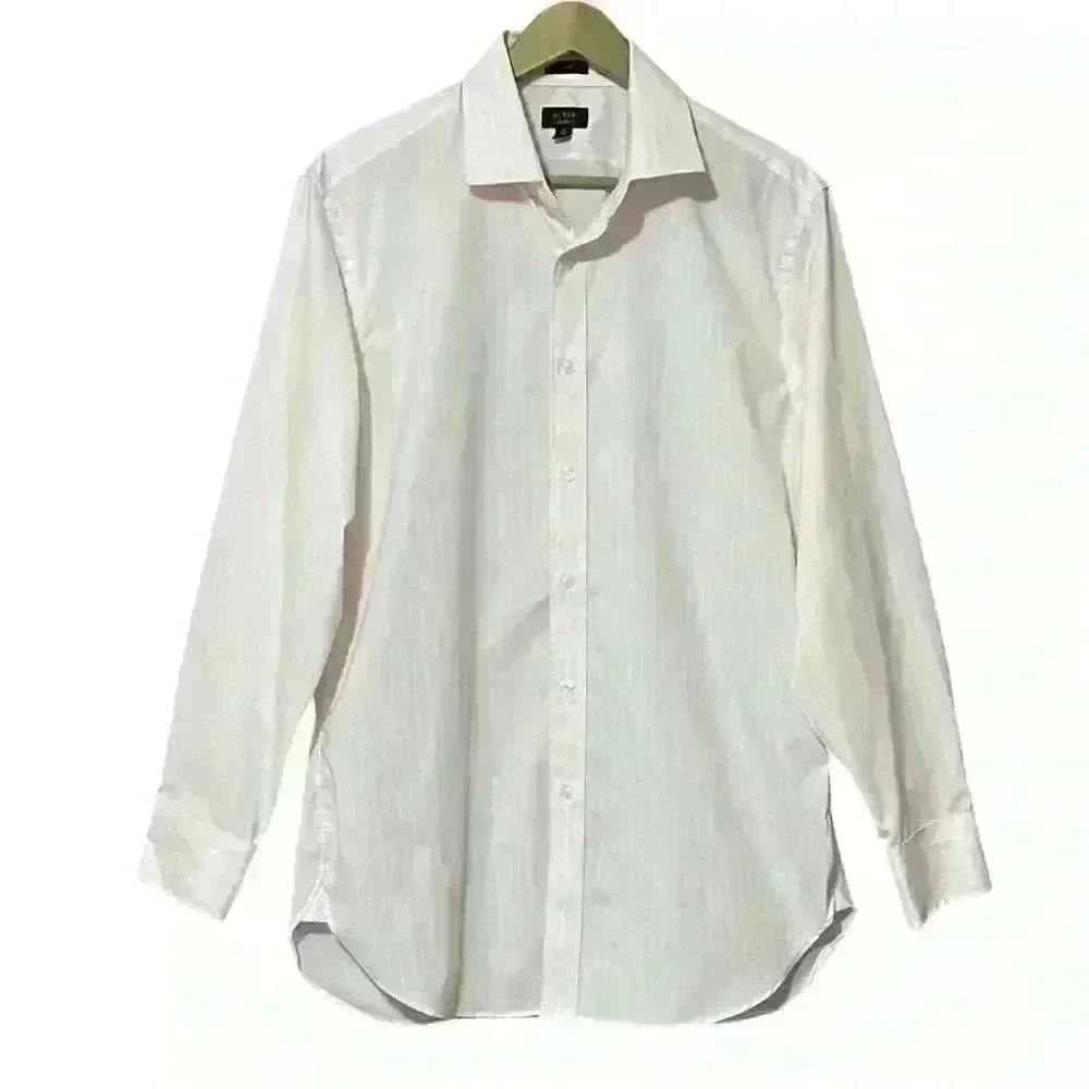 J. Crew Ludlow Slim Long Sleeve Button Up Shirt 16/33 Pink Striped Office Attire